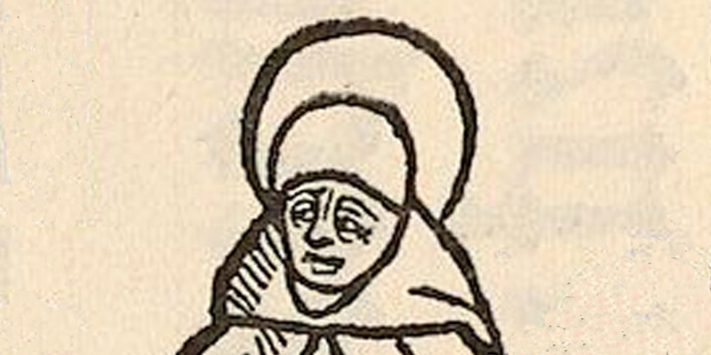 Rudolf von Nimwegen, (+1499), Legenda Alberti Magni, Köln 1490, Titelblatt (Ausschnitt: Thomas)