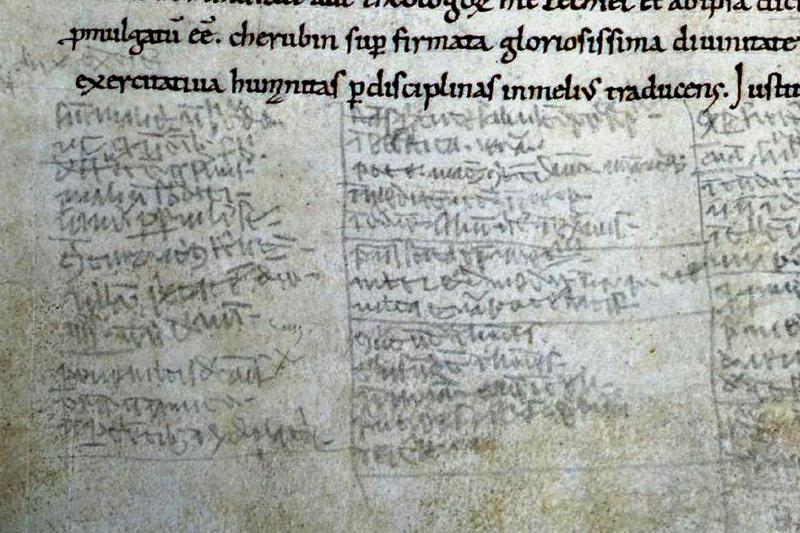 Thomas-Autograph in der Kölner Dom- und Diözesanbibliothek (Cod. 30, fol. 16r